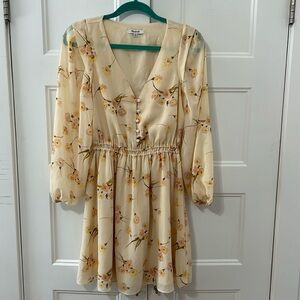 Madewell long sleeve dress